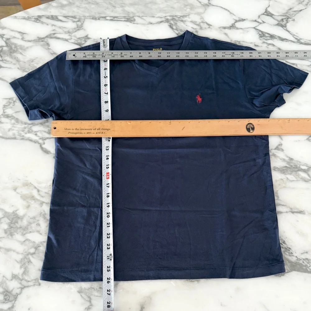 Polo‎ Ralph Lauren Mens Medium Blue Short sleeve Cotton T-shirt